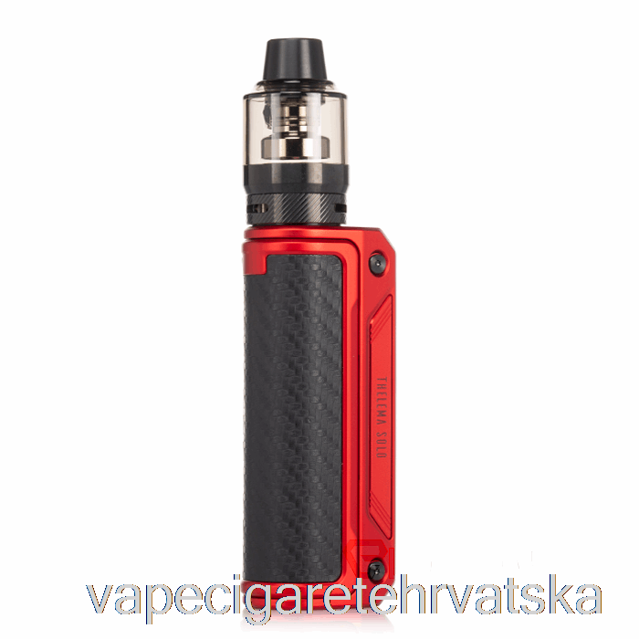 Vape Cigarete Lost Vape Thelema Solo 100w Starter Kit Mat Crvena / Karbonska Vlakna